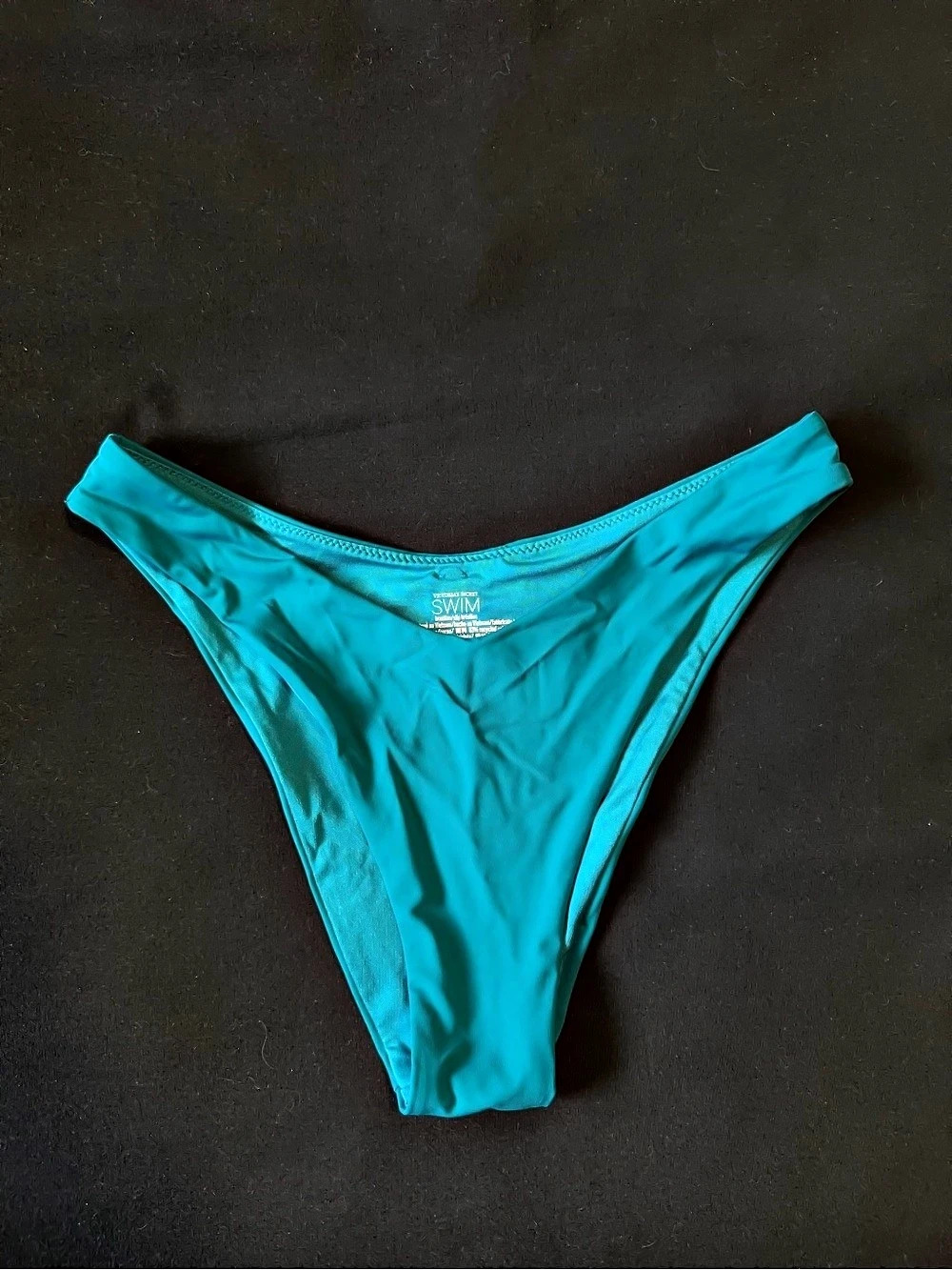Victoria's Secret Brazilian Bikini Bottom Blue